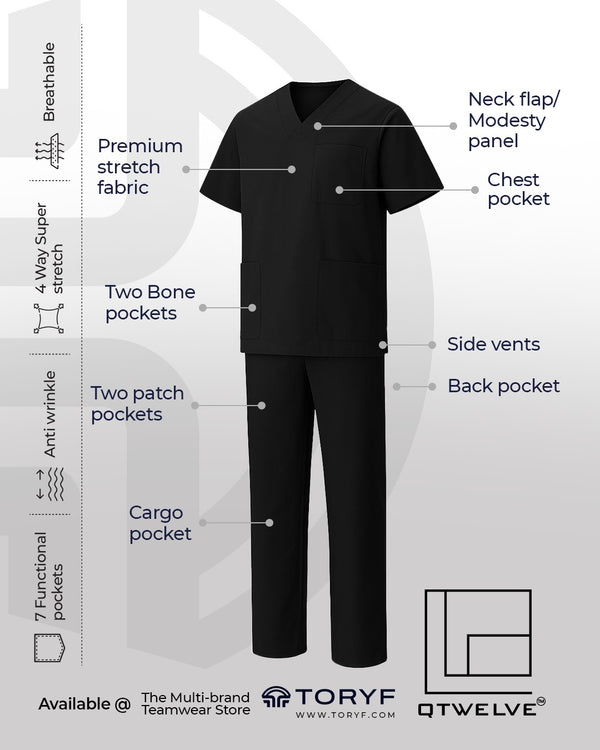 Medical Scrub Suit Set
