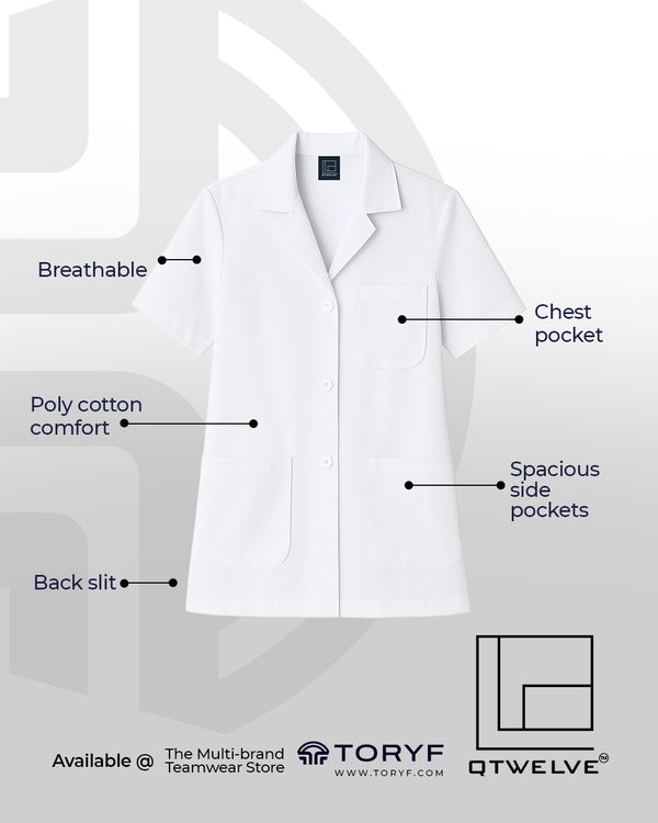Doctor's Coat/Lab coat Half sleeve